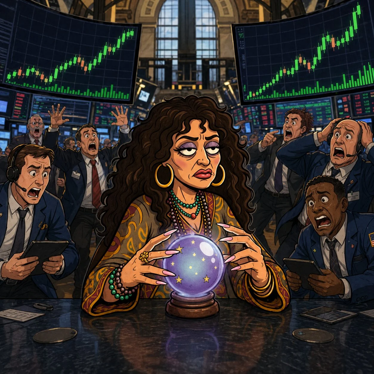 $HUNCH trading floor propaganda